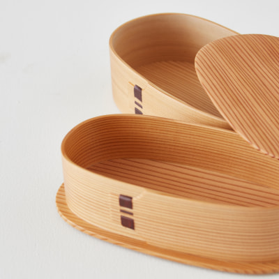 栗久 曲げわっぱの小判入子 | kuriyaオンラインショップ