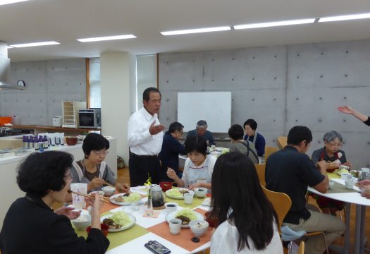 武富勝彦氏が伝える身体を作る基本の料理とお話会