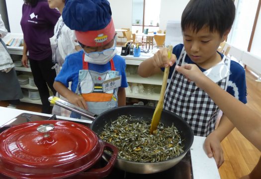 2017　夏休み親子イリコ教室 ～報告～