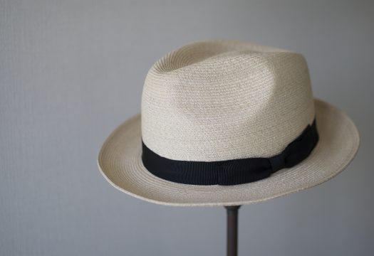 縫製と天然素材にこだわった石田製帽の夏帽子