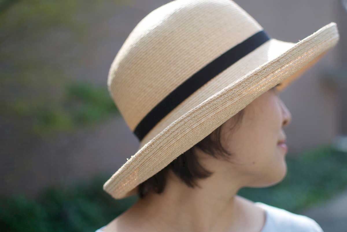 縫製と天然素材にこだわった石田製帽の帽子