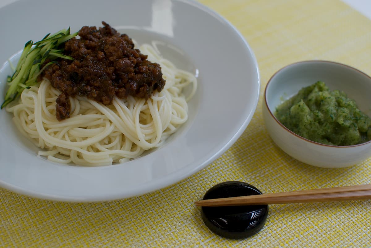 大葉と 夏の和え麺