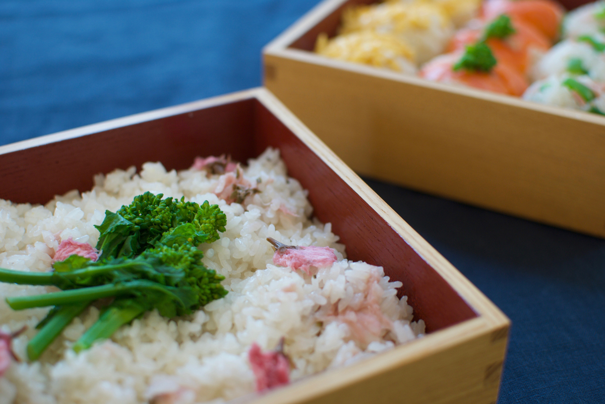 こだわり道具で素材を活かす -春の食卓＆花見弁当-