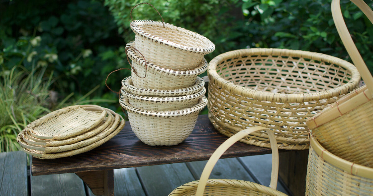 暮らしに溶け込む 夏の籠 ｜ kuriya長崎